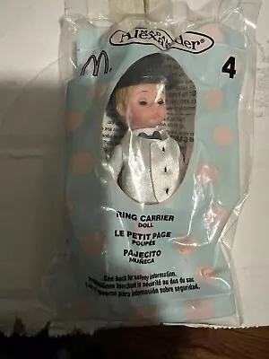 2003 Madame Alexander #4 Caucasian Ring Carrier Doll McDonald's Happy Meal Toy • $5