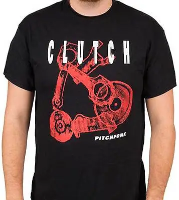 CLUTCH - PitchFork - T SHIRT S-M-L-XL-2XL Brand New - Official T Shirt • $16.02