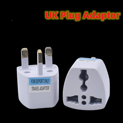 £4.98 • Buy 4PCS European To UK Plug Adaptor 3 Pin UK Plug Travel Adapter Euro Convert
