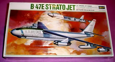 NOS 1/72 Hasegawa Boeing B-47 E STRATOJET AIR POWER USAF BOMBER # K-7 Model Kit • $58.99