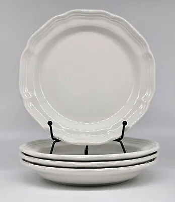 Mikasa French Countryside F9000 8  White Salad Lunch Plate Lot Of 4  • $39.99