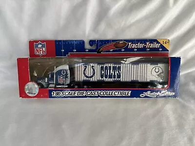 Nfl Team Collectible Indianapolis Colts 1:80 Peterbilt Tractor Trailer Limited • $19.75