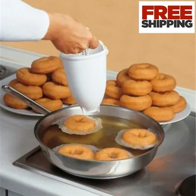 £10.95 • Buy Donut Maker Machine Perfect Yeast Doughnuts Babycakes Fried Mini Bella Donuts