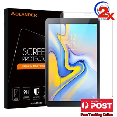 2x Tempered Glass Screen Protector F Samsung Galaxy Tab A9+ S9 FE S8 Ultra A8 A7 • $8.95