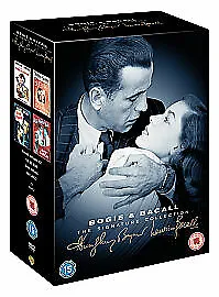 BOGIE & BACALL The Signature Collection 4 DVD BOXSET  THE BIG SLEEP*KEY LARGO • £9.99