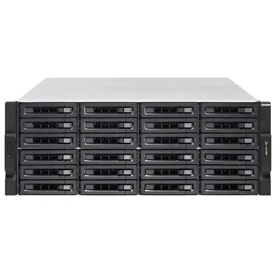 QNAP Nas TS-EC2480U-RP 4x 3.4 GHZ 4 GB RAM DDR3 24x Bay • £2878.61