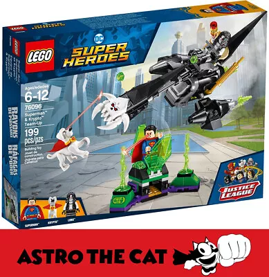 LEGO DC Super Heroes 76096 Superman & Krypto Team-Up  - Astro The Cat! • $99