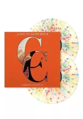 A Day To Remember - Common Courtesy Clear Splatter Vinyl 2xLP New In Hand Record • $64.99
