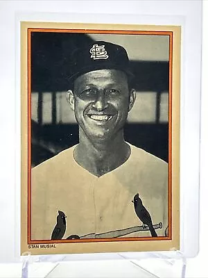 1985 Topps Circle K Stan Musial Baseball Card #15 Mint FREE SHIPPING • $1.45