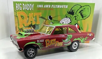 ACME 1/18 Scale 1965 AWB PLYMOUTH “BIG DADDY”RAT FINK VERSION  • $189