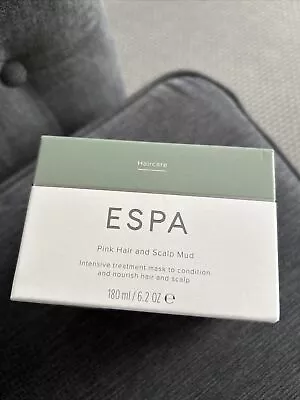 ESPA Pink Hair And Scalp Mud Intensive Treatment Mask 180ml New In Box • £10