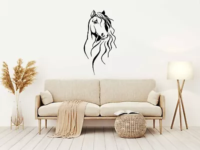 £17.99 • Buy Wall Art Stickers Horse Home Décor Decals Living Room Bedroom Vinyl Animals