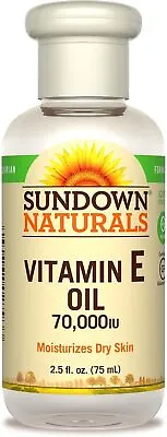 Sundown Naturals Vitamin E Oil 2.50 Oz (Pack Of 2) • $42.99