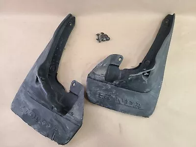 $95 • Buy 1988 1989 OEM Honda EF Civic 4 Door Sedan Front Left Right Mud Flaps