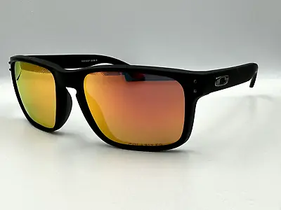 $89.99 • Buy Oakley Holbrook POLARIZED Sunglasses - Matte Black Ruby Iridium