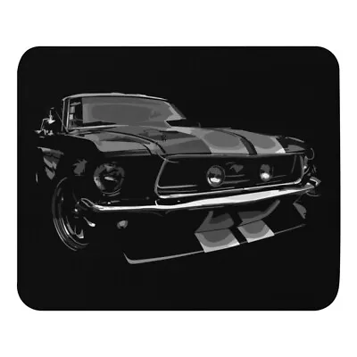 Antique Ford Mustang Custom Digital Art Collector Muscle Car Mouse Pad • $21.69