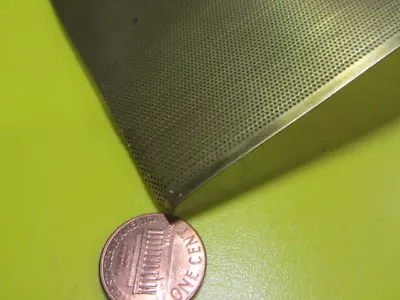 £138.35 • Buy Brass Perforated Staggered Sheet,  .016  Thick X 24  X Per Ft , .020  Hole Dia.