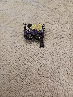  Disney Pin - Mardi Gras Mask Maleficient • $2