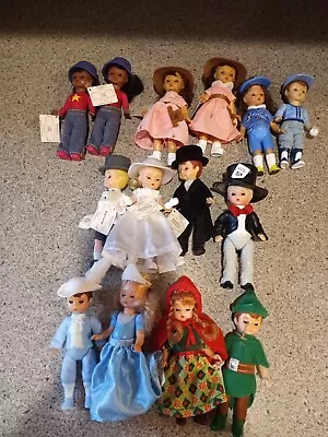 (14) Madame Alexander McDonalds Miniature Doll Mixed 5  Set 9 With Tags  • $16.90