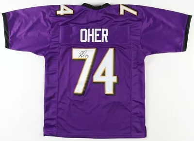 NFL Baltimore Ravens ~Michael Oher~ Signed Football Jersey (JSA) The Blind Side • $89.99