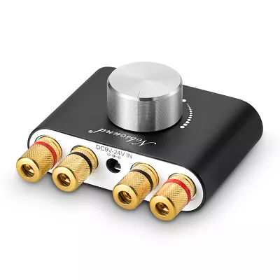 Bluetooth 5.0 Stereo Audio Amplifier Receiver 2 Channel Class D Mini Hi-Fi Amp • $30.59