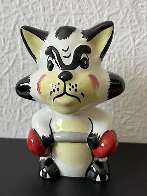 Lorna Bailey Pottery Cat - Arnie  - H13cm • £42