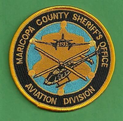 Maricopa County Arizona Sheriff Air Division Shoulder Patch • $6.50