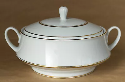 Noritake 'Gloria' White/Gold Vegetable Tureen With Lid • £55