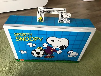 McDonalds Sporty Snoopy Set Of 8 Toys Sealed Unopened Box In Great Condition • £19