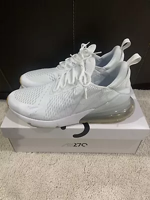Nike Men’s Air Max 270 Sneakers White Size 14 • $72