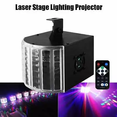 LED EFFECT LIGHT Laser Projector Stage Light RGB Party KTV Club DJ Disco Lights • £22.59