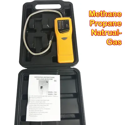 Portable Propane Methane Leakage Tester Combustible Gas Detector For Natural Gas • $99.99