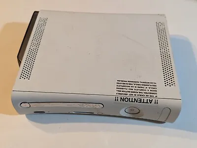 $9 • Buy Microsoft Xbox 360 White Console Only, 120 GB HDD, Red Ring Of Death
