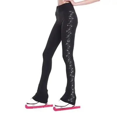 Figure Skating Pants Trouser Tights Leggings For Girls Women • £31.64