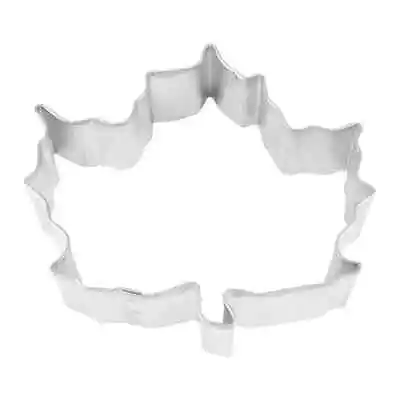 Maple Leaf 3.5'' Cookie Cutter Metal Fall Leaves Halloween Autumn Thanksgiving • $2.60