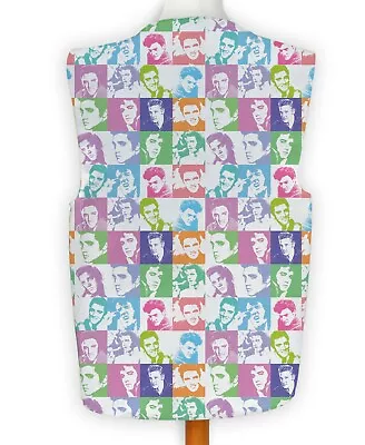 Elvis Presley Pattern Fancy Dress Waistcoat • $21.75