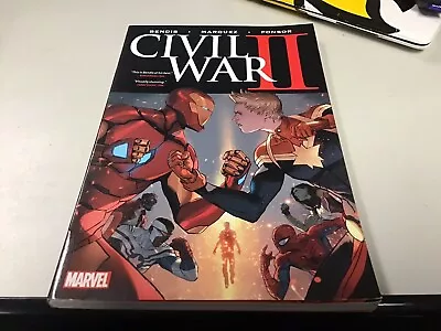 Preowned Marvel Civil War II Graphic Novel Comic Book Trade Paperback One Owner • $18