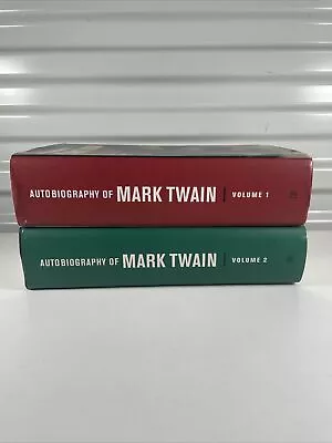 Autobiography Of Mark Twain Illustrated Inner World Unsuppressed 2 Vols • $34.98