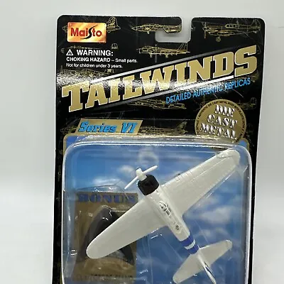 Vintage Maisto Tailwinds Mitsubishi A6M2 Zero Airplane 2001 Series VI 6 15061 • $11.99