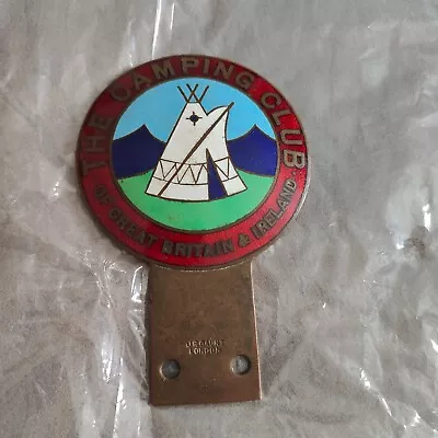 Enamel Caravan Club Badge Rare Item Vintage • £35