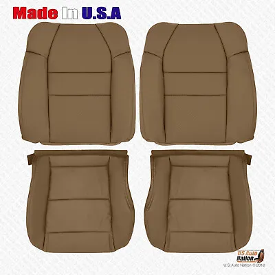$366.79 • Buy For 2001 To 2006 Acura MDX Driver Passenger Perforated Leather Seat Cover Tan
