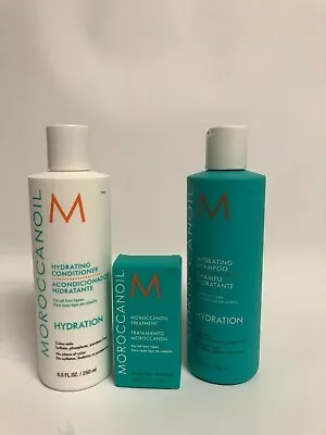 Moroccanoil Hydration Shampoo & Conditioner 8.5fl Oz Duo& Mini Oil 085 Floz  • $43.99