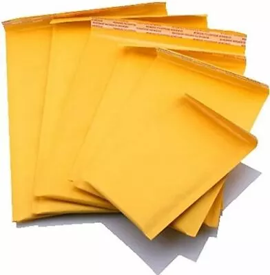 Kraft Bubble Mailers Shipping Bags Mailing Padded Self Seal Envelope Any Size • $326.11