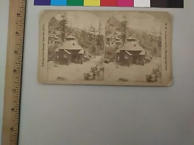 Ute Iron Spring W.H. Jackson Colorado Stereoview Photo  • $35