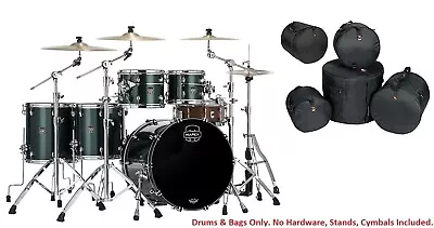 Mapex Saturn Evolution Workhorse Birch Brunswick Green Drums Kit 22/10/12/14/16 • $3069