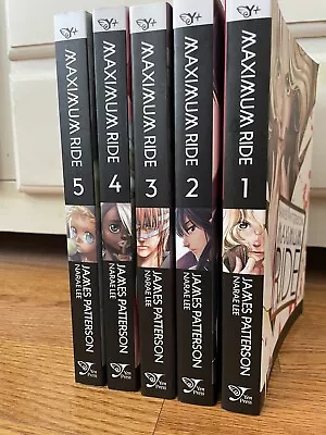 Maximum Ride Graphic Novel Books Lot Volume  1-5 By James Patterson Narae Lee • $22.95