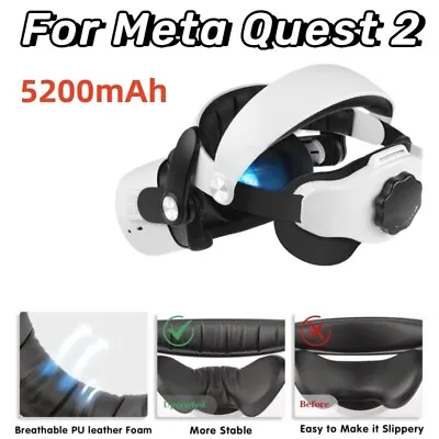 VR Head Strap For Oculus Quest 2 Elite Straps Head Pad For Oculus Quest 2 • $44.64