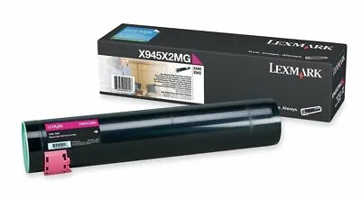 Genuine Lexmark X945X2MG Magenta High Capacity Toner Cartridge FREE 🚚 DELIVERY • £29.95