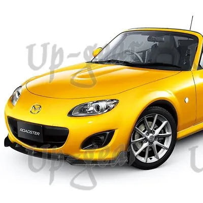 For 09-13 Mazda Miata MX-5 GV-Style Carbon Look Style Front Bumper Spoiler Lip • $78.50