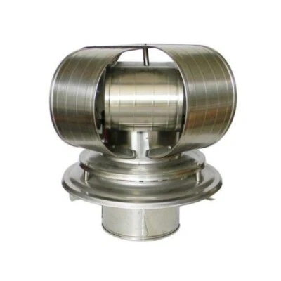 $199.99 • Buy VacuStack Chimney Cap For Air Cooled Chimneys - 4  | VSS-04TDW | Wind Resistant